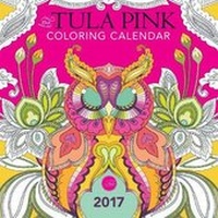 Enlarge image Cover: The Tula Pink Coloring Calendar - Adams Media Corporation
