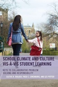 Cover: School Climate and Culture vis-a-vis Student Learning - Rowman & Littlefield Publishers