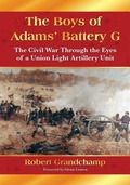 Cover: The Boys of Adams' Battery G - McFarland & Co Inc