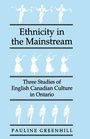 Cover: Ethnicity in the Mainstream - McGill-Queen's University Press