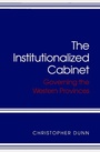 Cover: Institutionalized Cabinet - De Gruyter