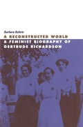 Cover: A Reconstructed World - McGill-Queen's University Press