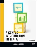 Cover: A Gentle Introduction to Stata, Fifth Edition - Stata Press