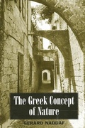 Cover: The Greek Concept of Nature - State University of New York Press