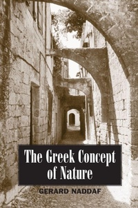 Enlarge image Cover: The Greek Concept of Nature - State University of New York Press