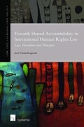 Cover: Towards Shared Accountability in International Human Rights Law - Intersentia Ltd
