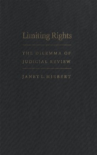 Enlarge image Cover: Limiting Rights - McGill-Queen's University Press