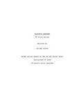 Cover: Electric Shadows - TV Pilot Script - Toffee Apple Publishing