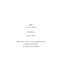 Cover: Guile - TV Pilot Script - Toffee Apple Publishing