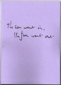 Cover: The Sun Went in, the Fire Went Out - CHELSEA space