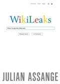 Cover: When Google Met WikiLeaks - Or Books
