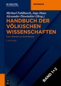 Cover: Handbuch der v&ouml;lkischen Wissenschaften - De Gruyter Oldenbourg