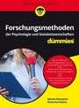 Cover: Forschungsmethoden der Psychologie und Sozialwissenschaften für Dummies - Wiley-VCH