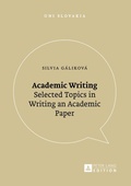Cover: Academic Writing - Peter Lang Verlag