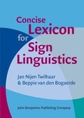 Cover: Concise Lexicon for Sign Linguistics - John Benjamins Publishing Co