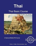 Cover: Thai Basic Course - Student Text Volume 1 - Samurai Media Limited