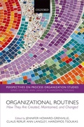 Cover: Organizational Routines - OUP eBook