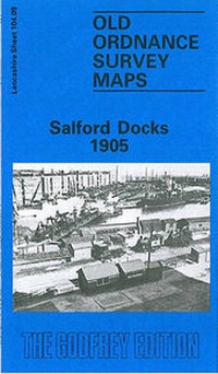 Abbildung von: Salford Docks 1905 - Alan Godfrey Maps