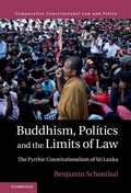 Cover: Buddhism, Politics and the Limits of Law - Cambridge University Press