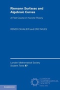 Cover: Riemann Surfaces and Algebraic Curves - Cambridge University Press