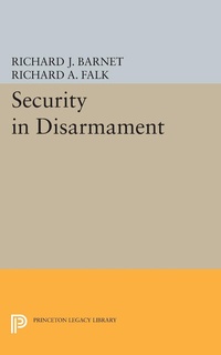 Enlarge image Cover: Security in Disarmament - Princeton University Press