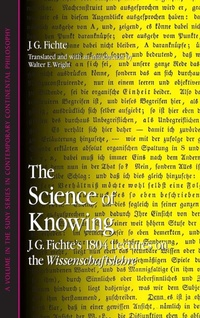 Enlarge image Cover: The Science of Knowing - State University of New York Press