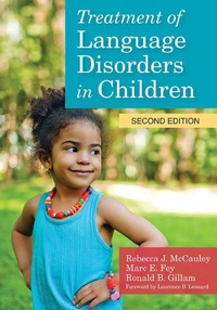Enlarge image Cover: Treatment of Language Disorders in Children - Brookes Publishing Co