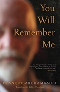 Cover: You Will Remember Me - Talon Books,Canada