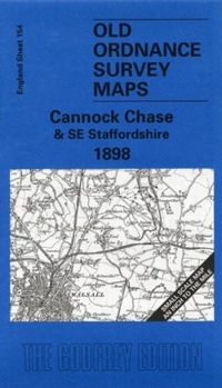 Abbildung von: Cannock Chase and SE Staffordshire 1898 - Alan Godfrey Maps
