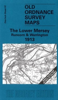 Abbildung von: The Lower Mersey, Runcorn and Warrington 1913 - Alan Godfrey Maps