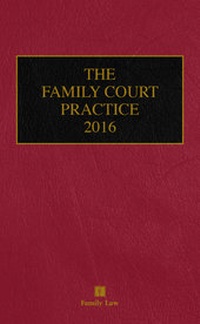 Enlarge image Cover: The Family Court Practice 2016 - Jordan Publishing