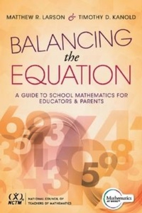 Enlarge image Cover: Balancing the Equation - Solution Tree Press
