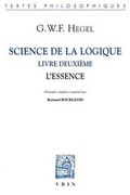 Cover: Science de la Logique - Librarie Philosophique J. Vrin