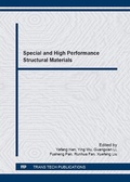 Cover: Special and High Performance Structural Materials - Trans Tech Publications Ltd