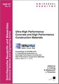 Enlarge image Cover: Ultra-High Performance Concrete and High Performance Construction Materials - Kassel University Press