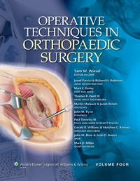Enlarge image Cover: Operative Techniques in Orthopaedic Surgery - Lippincott Williams and Wilkins