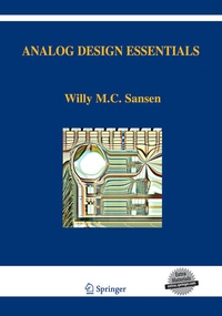 Enlarge image Cover: Analog Design Essentials - Springer