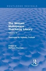 Cover: The William Makepeace Thackeray Library - Routledge