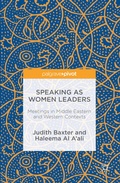 Cover: Speaking as Women Leaders - Palgrave Pivot