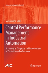 Enlarge image Cover: Control Performance Management in Industrial Automation - Springer