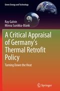 Cover: A Critical Appraisal of Germany's Thermal Retrofit Policy - Springer