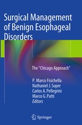Cover: Surgical Management of Benign Esophageal Disorders - Springer