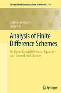 Enlarge image Cover: Analysis of Finite Difference Schemes - Springer