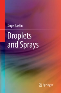 Enlarge image Cover: Droplets and Sprays - Springer