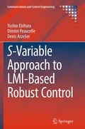 Cover: S-Variable Approach to LMI-Based Robust Control - Springer