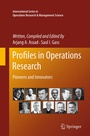 Cover: Profiles in Operations Research - Springer