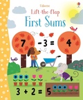 Cover: Lift-the-Flap First Sums - Usborne Publishing Ltd