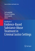 Cover: Handbook of Evidence-Based Substance Abuse Treatment in Criminal Justice Settings - Springer