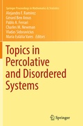 Cover: Topics in Percolative and Disordered Systems - Springer