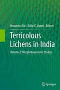 Cover: Terricolous Lichens in India - Springer
